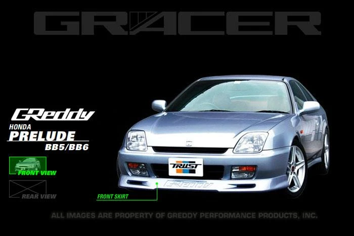 GReddy Frontlip Spoiler für 1997–2001 Honda Prelude