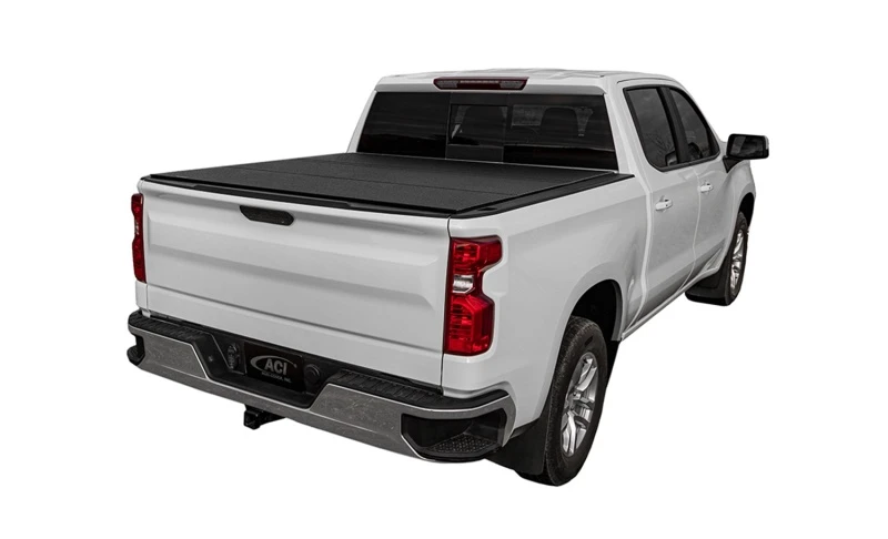 Access LOMAX Tri-Fold Cover Schwarz Urethan-Finish 04+ Ford F-150 - 5ft 6in Bett