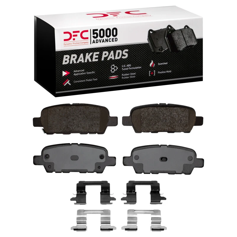 DFC 02-25 Infiniti FX45 Rear 5000 Advanced Ceramic Brake Pads and Hardware Kit