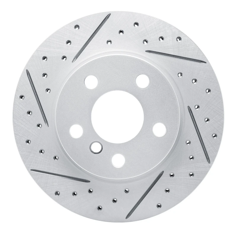DFC 14-21 BMW I3 Front Left Drilled & Slotted Geoperformance Rotor