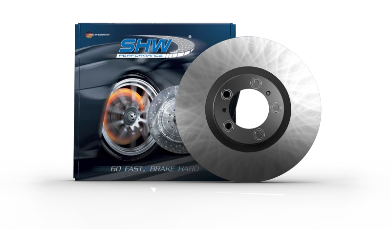 SHW 16-19 Volkswagen GTI 2.0L Rear Smooth Monobloc Brake Rotor (5Q0615601E)