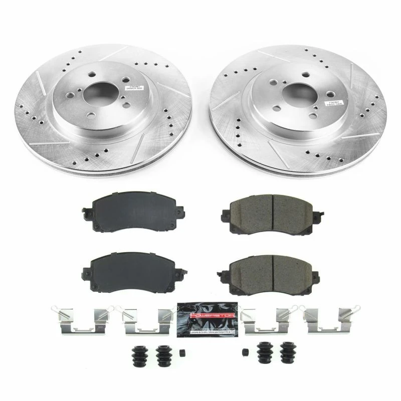 Power Stop Front Z23 Evolution Sport Brake Kit for 18-19 Subaru Crosstrek
