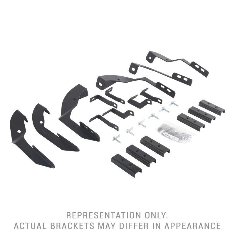 Go Rhino 15-19 Chevy Silverado 2500HD Montagehalter (V-Series V3/RB10 Slim/RB20 Slim) - Tex. Blk