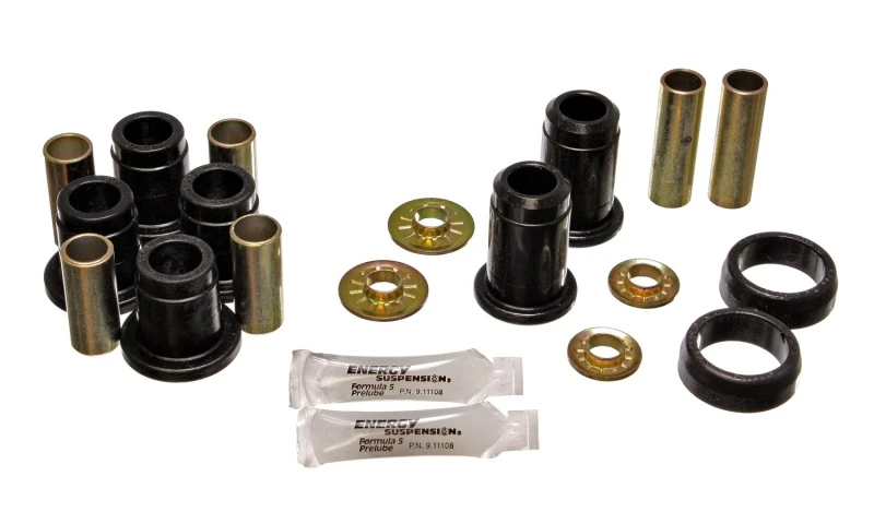 Energy Suspension Chrysler F/J/M Body RWD schwarzes Vorderachslager-Set