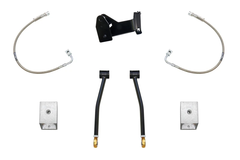 ICON 07-18 Jeep Wrangler JK Heck 4,5 Zoll Box Kit