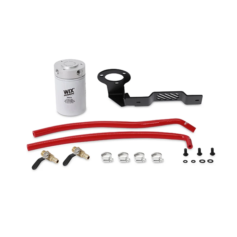 Mishimoto Nissan Titan XD Kühlmittel-Filter-Kit, 2016+ - Rot