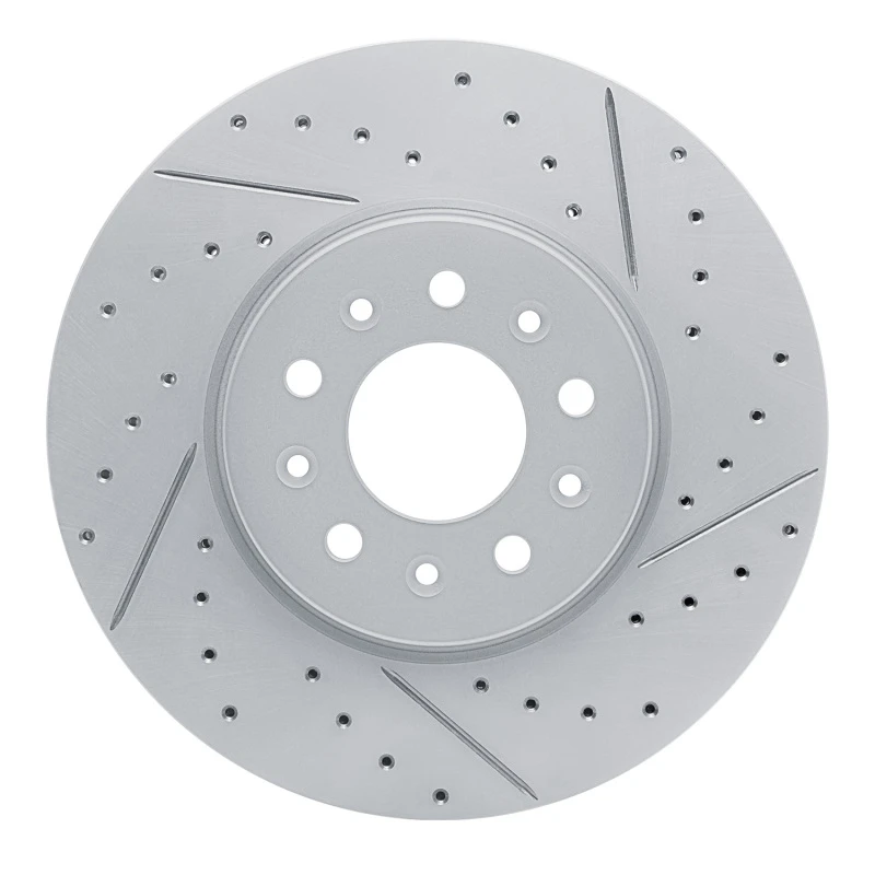 DFC 16-21 Buick Regal Tourx Front Right Drilled & Slotted Geoperformance Rotor