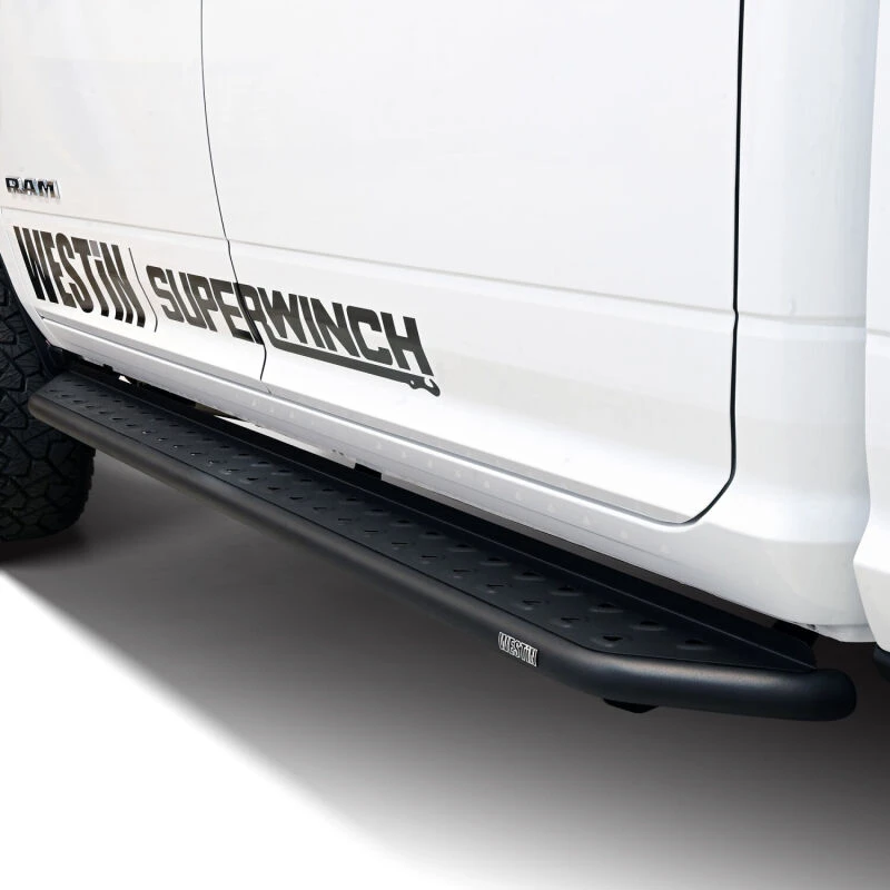 Westin 09-18 Ram 1500 Crew Cab Outlaw Running Boards - Textured Black