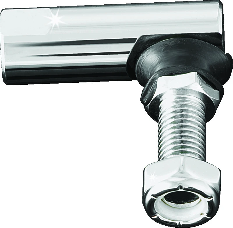 Kuryakyn Barrel Style Kugelgelenk Rechtsgewinde 5/16 Zoll-24 Gewinde Chrom