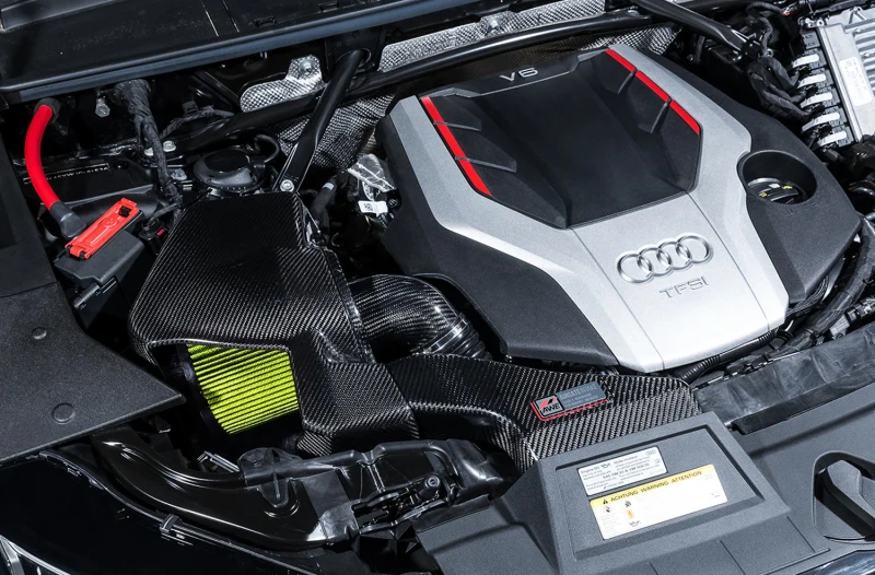 AWE Tuning Audi B9 SQ5 3.0T AirGate Carbon-Faser-Luftansaugung mit Deckel