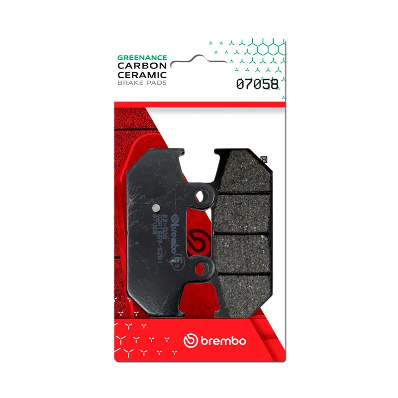 Brembo OE Carbon Ceramic Brake Pad for Suzuki An Burgman - Rear