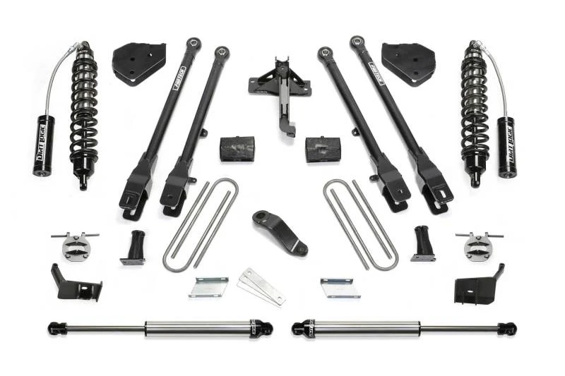 Fabtech 17-21 Ford F250/F350 4WD Diesel 6 Zoll 4Link-System mit 2,5 und 2,25