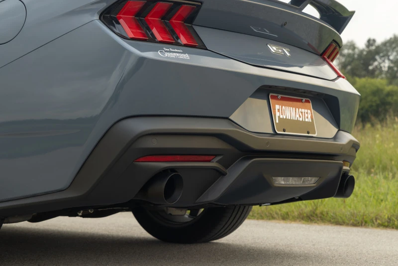 Flowmaster 24-25 Mustang 5.0L Outlaw Cat-Back Exhaust System - Black Tip (Non-Valved)