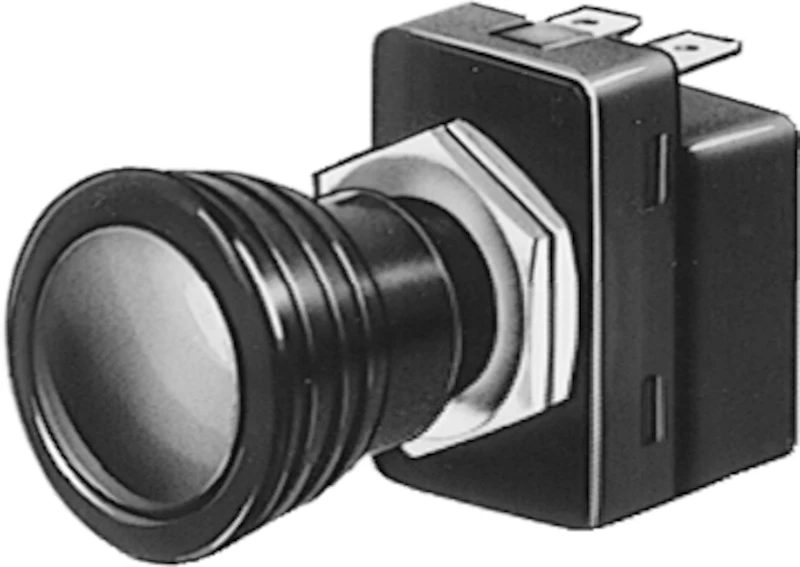 Hella Schalter Pull SPST Grün 12V