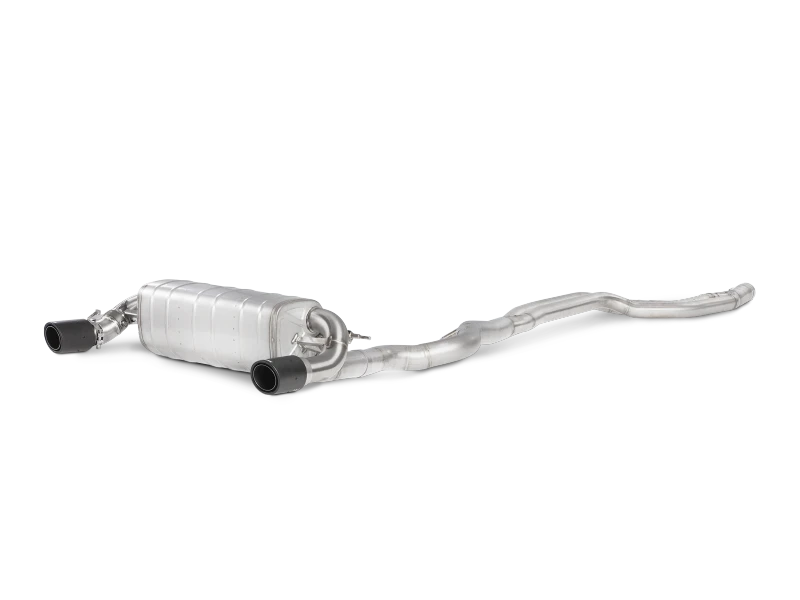 Akrapovic 16-17 BMW 340i (F30 F31) Evolution Line Cat Back (SS) w/ Carbon Tips (Req. Link Pipe)