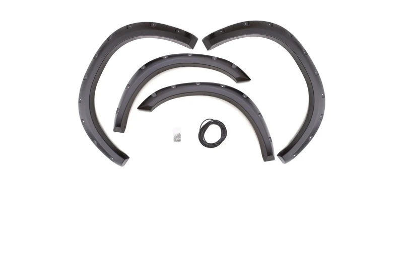 Lund 09-17 Dodge Ram 1500 RX-Rivet Style Texturierte Elite-Serie Fender Flares - Schwarz (4-teilig)