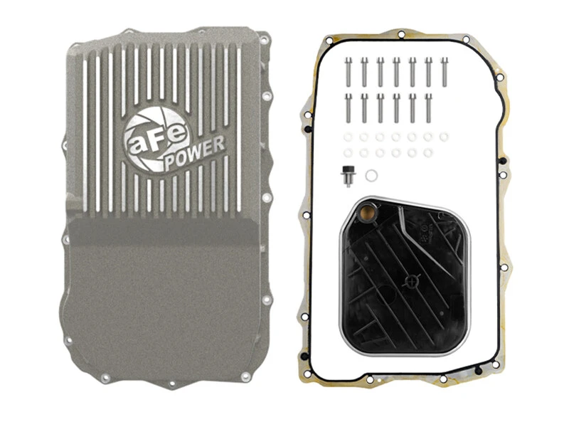 aFe POWER 18-25 Jeep Wrangler (JL) 850RE/8HP70/8HP75 Transmission Pan - Raw w/ Machined Fins