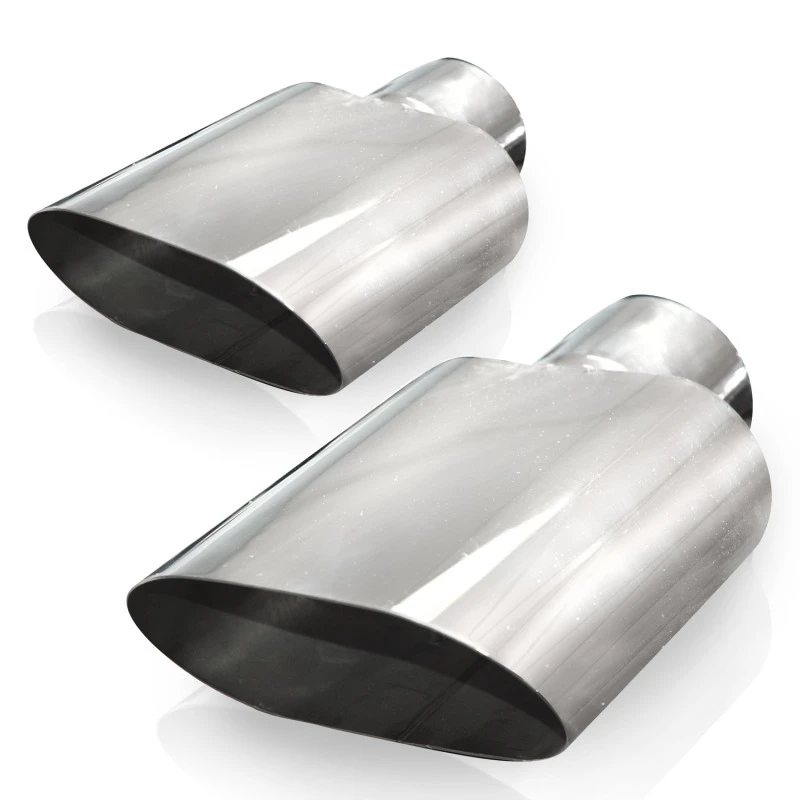 Stainless Works Big Oval Endrohre 3 Zoll Einlass (Preis pro Paar)