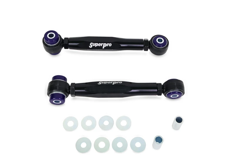 Superpro 06-25 Volkswagen Golf GTI Lower Rear HD Adjustable Toe Arm Set