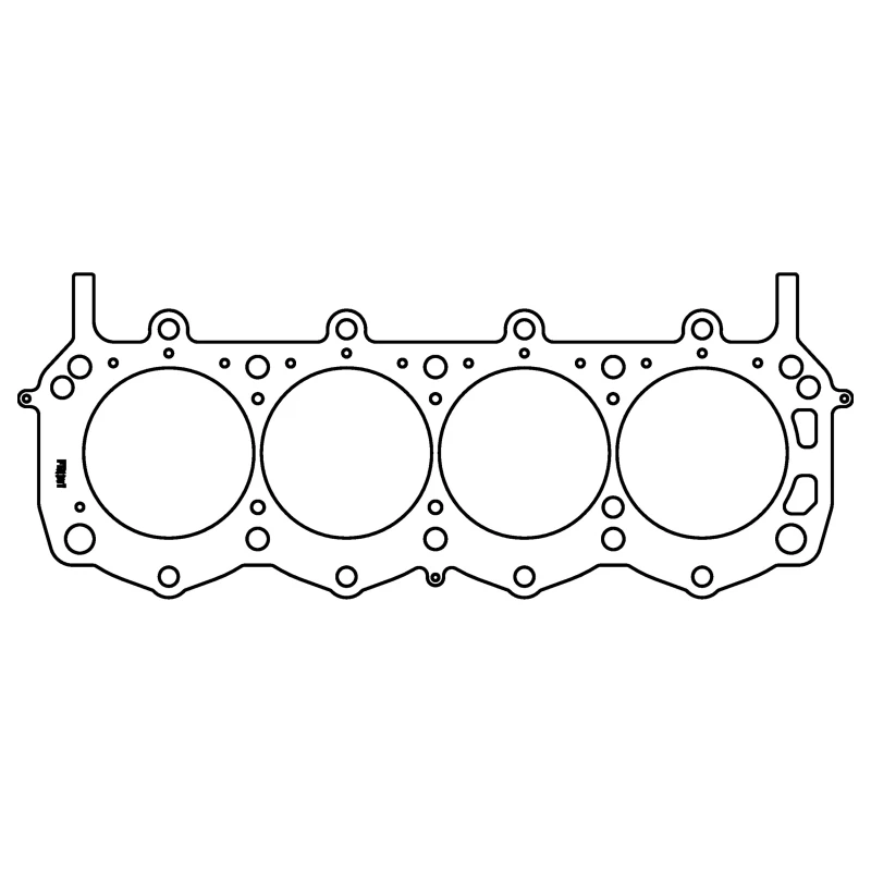 Cometic Ford SB V8 World Products Man OinWar.080in MLS Zylinderkopfdichtung-4.180in Bohrung-6 Schrauben