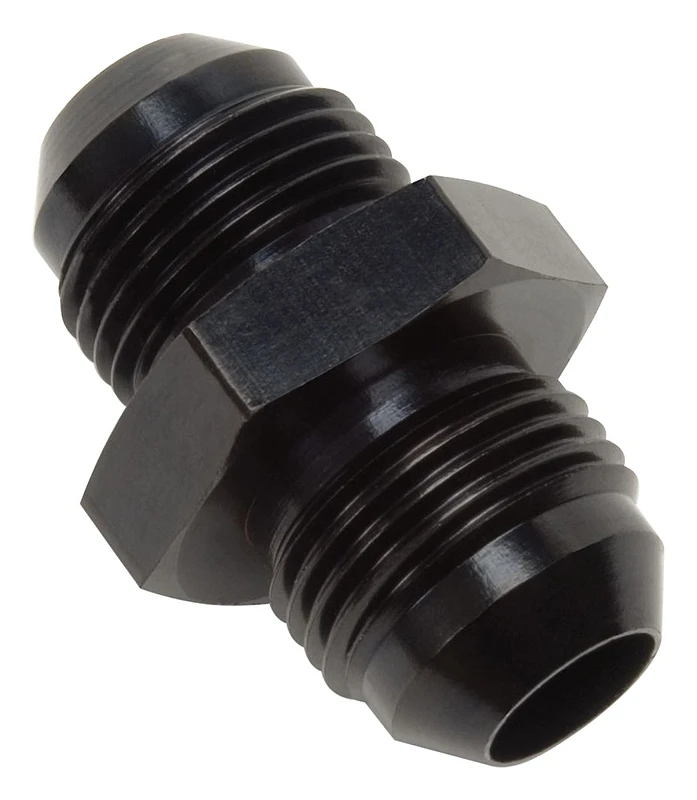 Russell Performance -10 AN Flare Union (Schwarz)