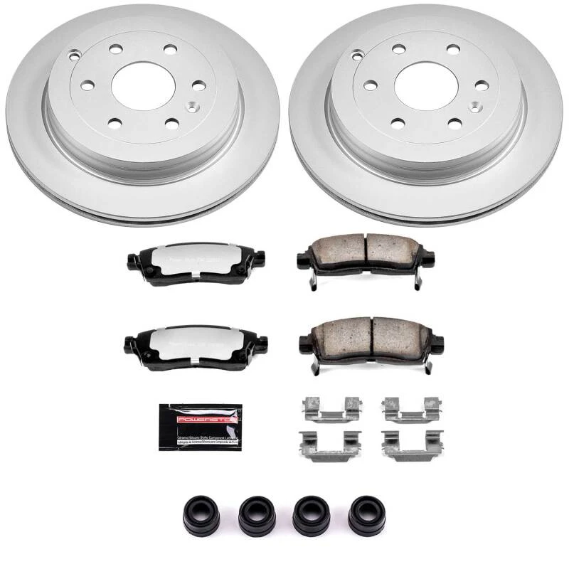 Power Stop 08-17 Buick Enclave Rear Z36 Coated Truck & Tow Brake Kit