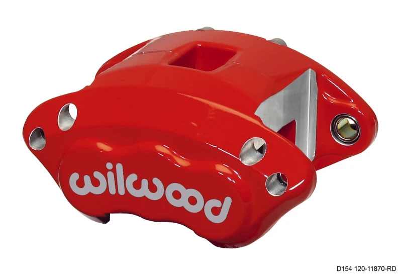 Wilwood Bremse-D154-Rot 2,50 Zoll Kolben 1,04 Zoll Bremsscheibe