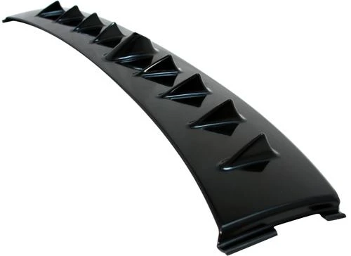 BLOX Racing Vortex Generator Fins mit Shark Fin für 13-14 Scion FR-S/Subaru BRZ – ABS Black
