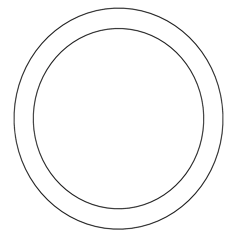 Cometic Ford 59A Flathead V8.060in KF Verteilerkappen-Abdeckungsdichtung - 1945-1948