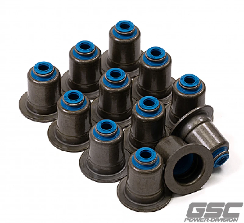 GSC Power Division Viton Auslassventilschaftdichtungen für Toyota Supra / BMW B58 / N54 / S55 / S58 – Satz mit 12 Stück
