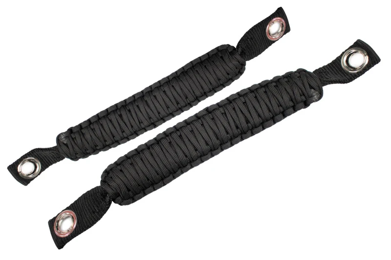 Fishbone Offroad A Pillar Sound Bar Paracord Grab Handles for 07-18 Wrangler JK