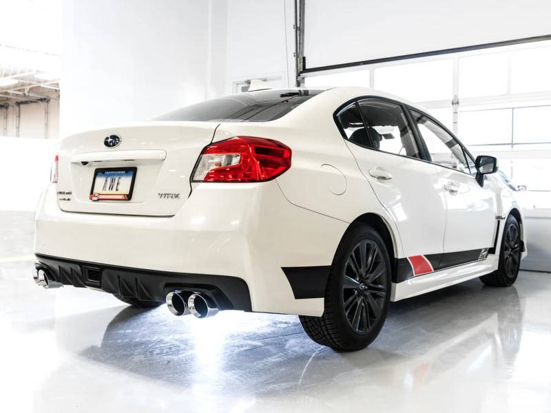 AWE Tuning Subaru WRX/STI VA/GV Limousine Track Edition Auspuff - Chromsilberne Endrohre (102mm)