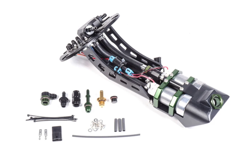 Radium Engineering Kraftstoff-Halter für 93-07 Subaru WRX/STI (Pumpen nicht enthalten) WALBRO GSS342/AEM 50-1200