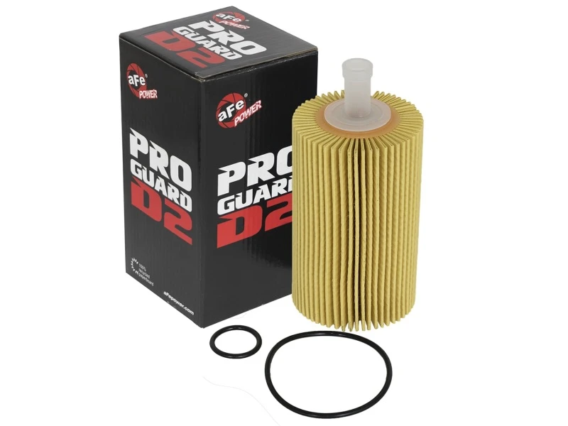 afe_44-LF015-6792c9ad4bbca aFe ProGuard D2 Fluid-Filter Kraftstoff F/F Öl; Toyota Tundra 07-12 V8-5.7L