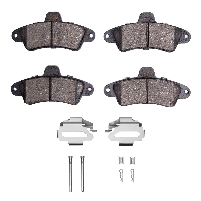 DFC 95-00 Ford Contour Rear 4000 HybriDynamic Brake Pads and Hardware Kit