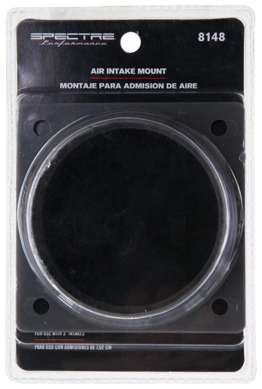 Spectre Air Duct/Intake Tube Mounting Plate 3in. Outlet