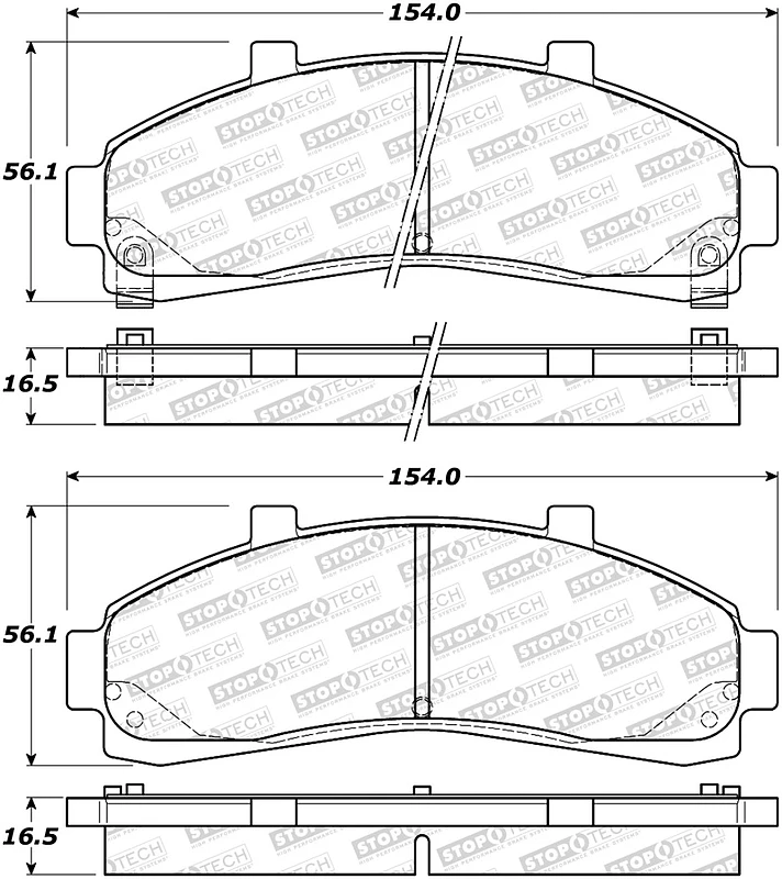 stoptech_308.06520-67976062a1218 StopTech Street Brake Pads