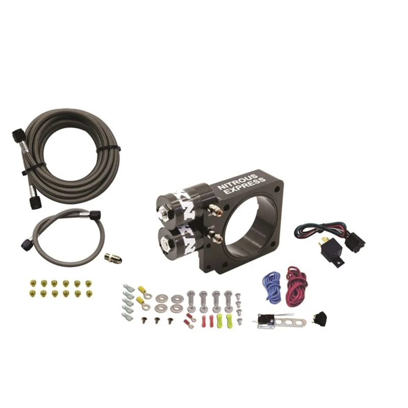 Nitrous Express 86-93 Ford Mustang GT 5.0L (Pushrod) Nitrous-Platten-Kit ohne Flasche
