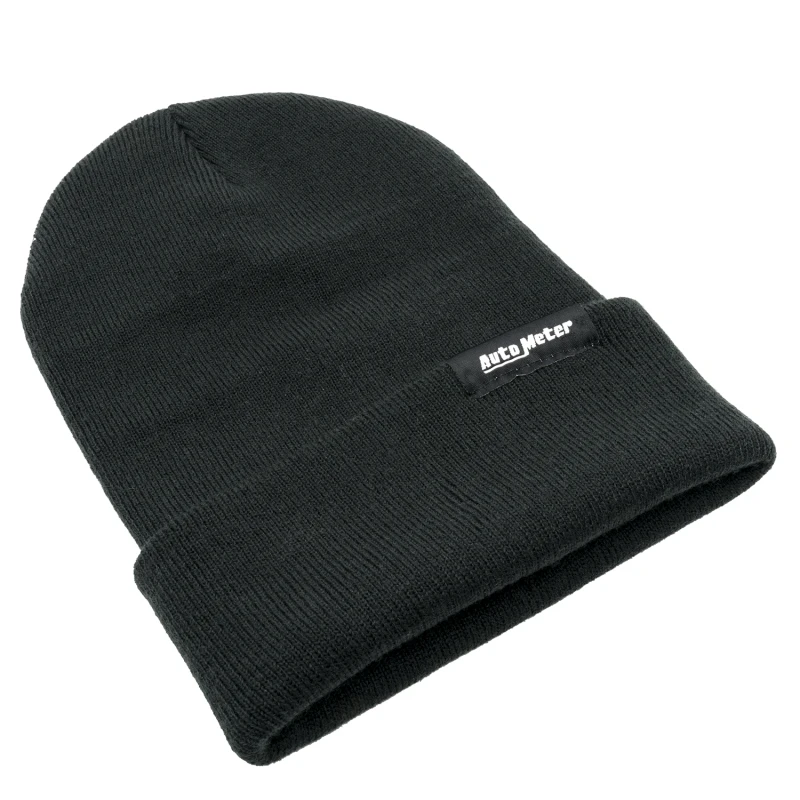 Autometer Schwarze Falten Manschette Strickmütze