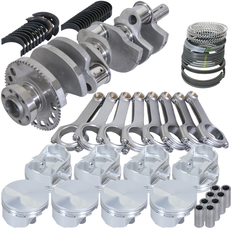 Eagle Chevrolet LS2/LQ9/LQ4 403-408 4340 Schmiedeteile-Rotationsantrieb mit Arias -3,1cc Kolben Kit