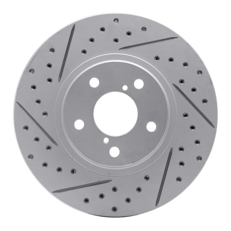 DFC 90-16 Saab 9-2X Front Right Drilled & Slotted Geoperformance Rotor