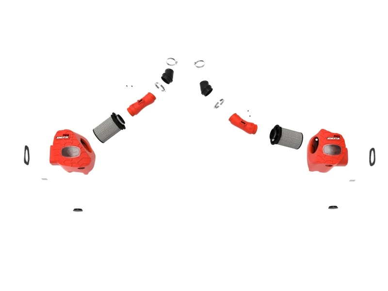 aFe POWER Momentum GT Pro Dry S Ansaugsystem 22-23 Toyota Tundra V6-3.4L (tt) Red Edition