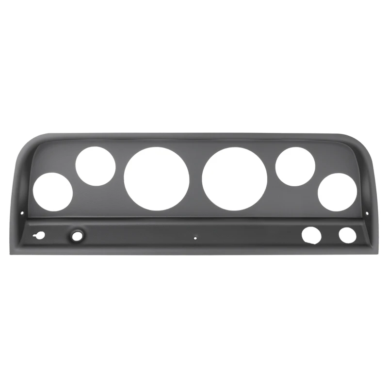 Autometer 64-66 Chevrolet Truck Direktfit (2 3-3/8 Zoll & 4 2-1/16 Zoll) Instrumententräger - Schwarze Oberfläche