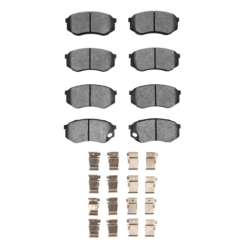 DFC 95-04 Mitsubishi Fuso FE Front Heavy Duty Pads and Hardware Kit