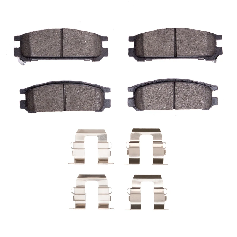 DFC 90-99 Subaru SVX Rear 5000 Advanced Ceramic Brake Pads and Hardware Kit