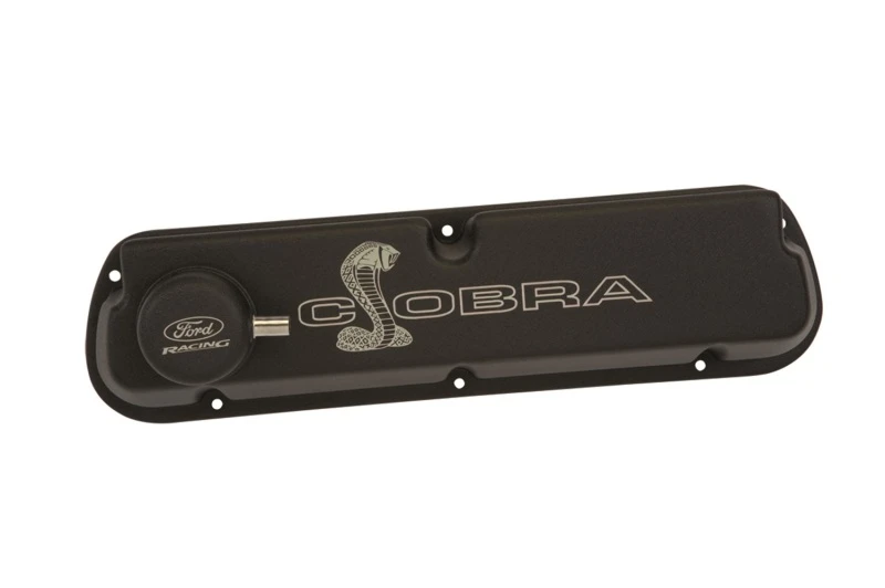 Ford Racing Schwarze Satin Ventildeckel Small Block