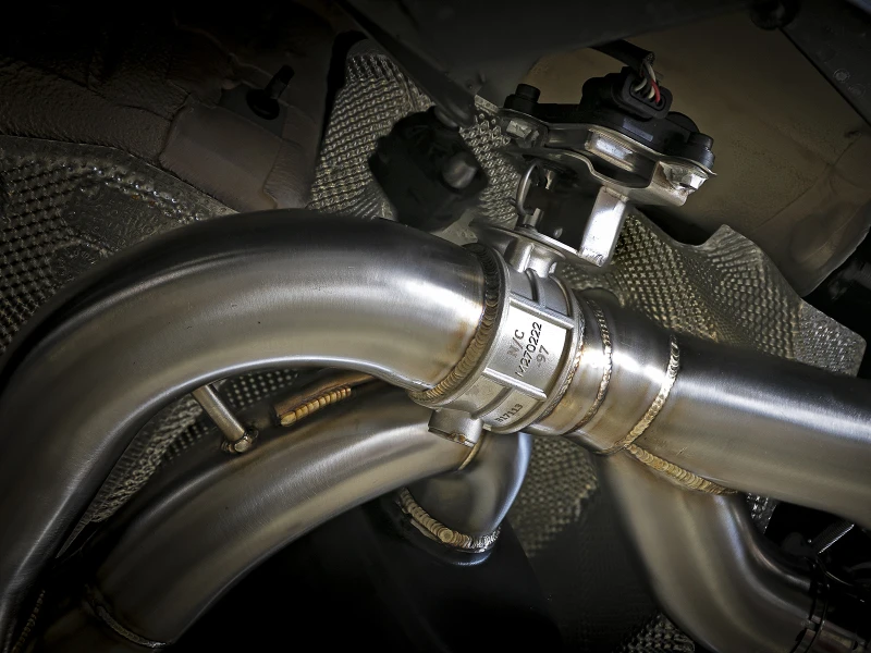 aFe MACHForce XP Exhausts Cat-Back SS 19-21 BMW M2 Competition L6-3.0L w/Polished Tips