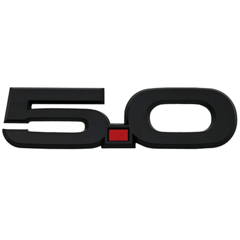 Ford Racing 15-17 Ford Mustang 5.0L Kotflügel Emblem Schwarz