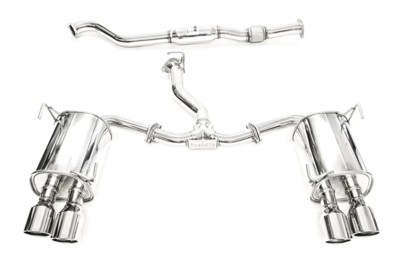 Invidia Q300 Rolled Stainless Steel Tip Cat-Back Exhaust for 2022+ Subaru WRX
