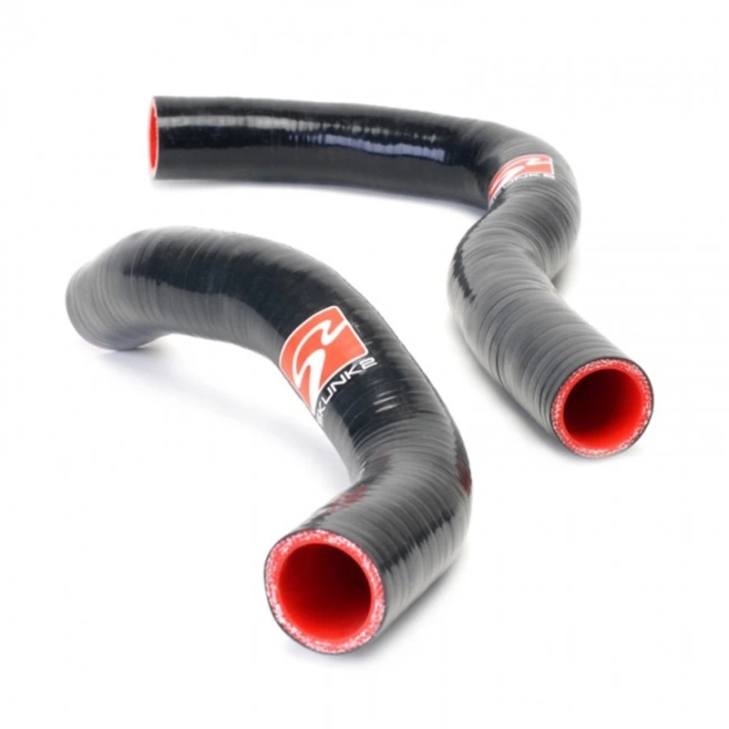 Skunk2 02-06 Acura RSX Kühler-Schlauch-Kit (Schwarz/Rot 2 Schlauch-Kit)